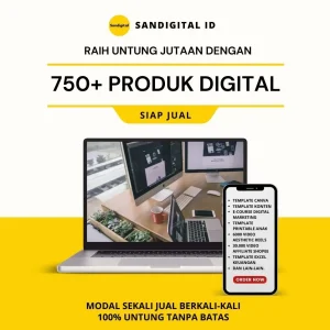 750+ produk digital